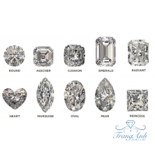[Kim Cương GIA] 10 hình dạng phổ biến nhất của kim cương (Diamond Shape)